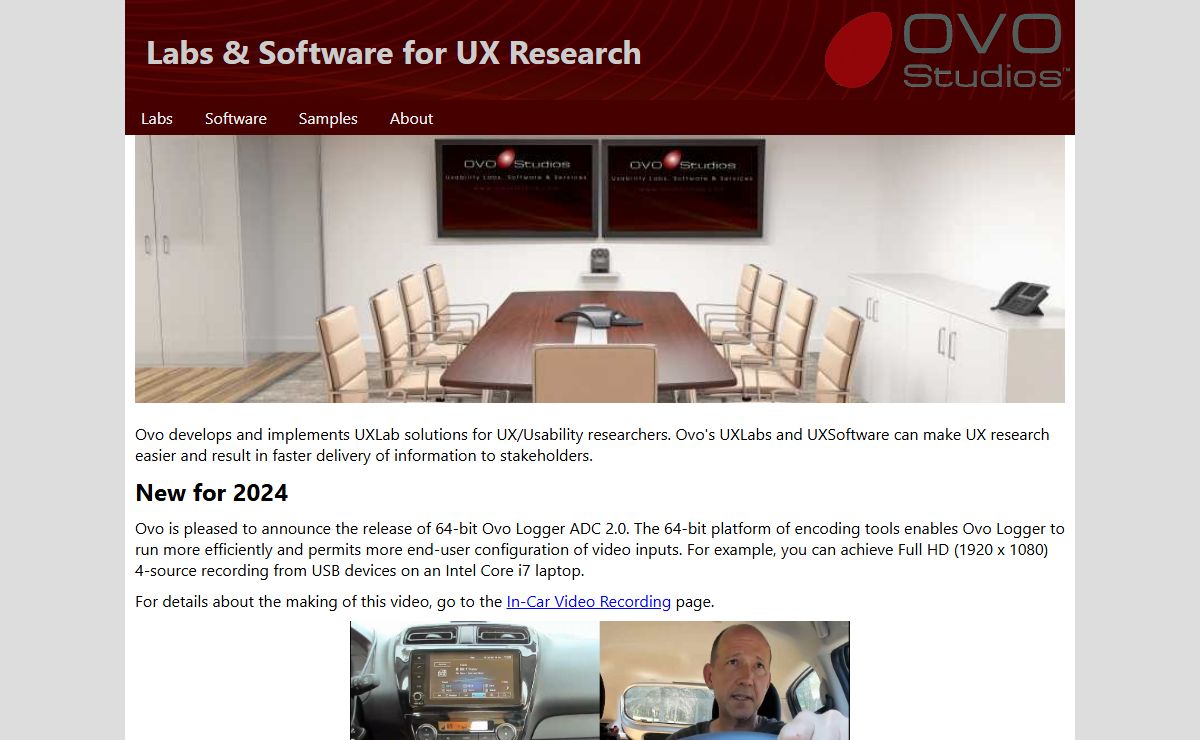 Usability Labs: Ovo Studios