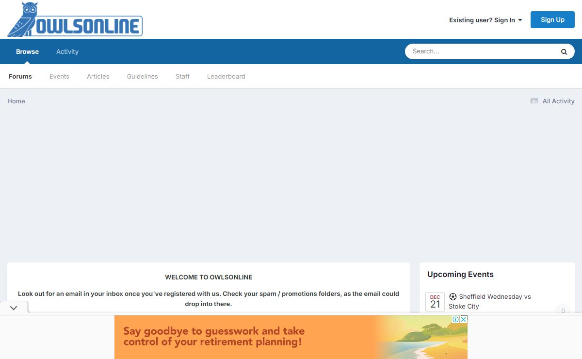 Forums - Owlsonline.com