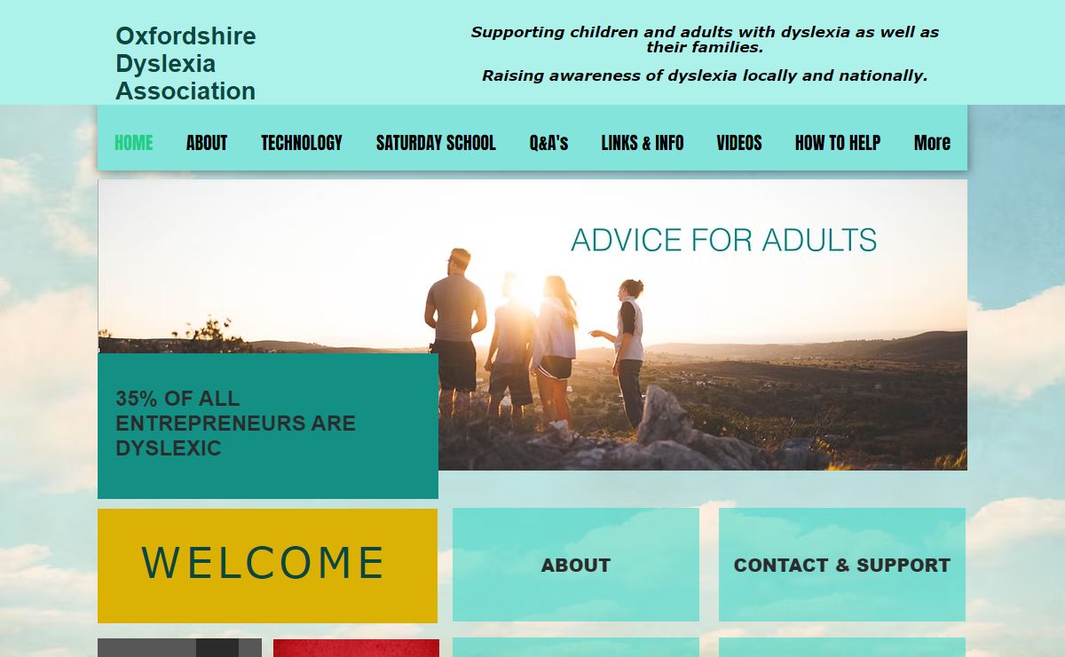 Dsylexia | Oxfordshire Dyslexia Association | England