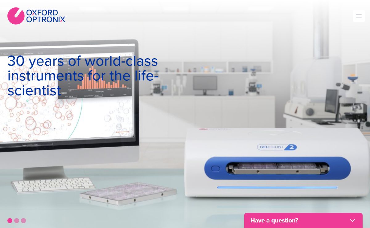 World-class instrumentation for life sciences | Oxford Optronix