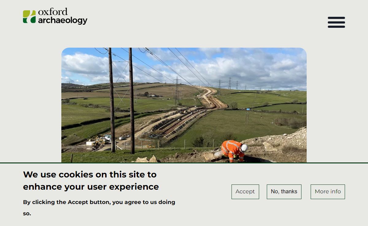 Homepage | Oxford Archaeology