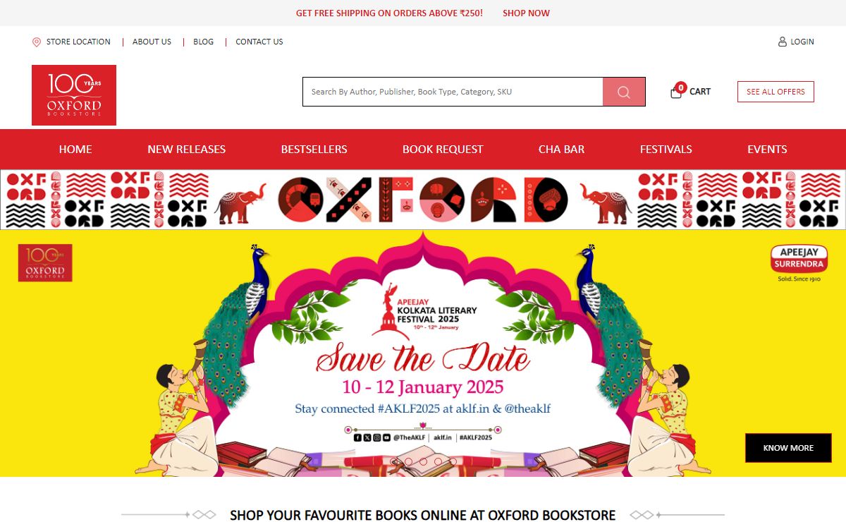 Online Bookstore | Buy Books Online at Oxford Bookstore