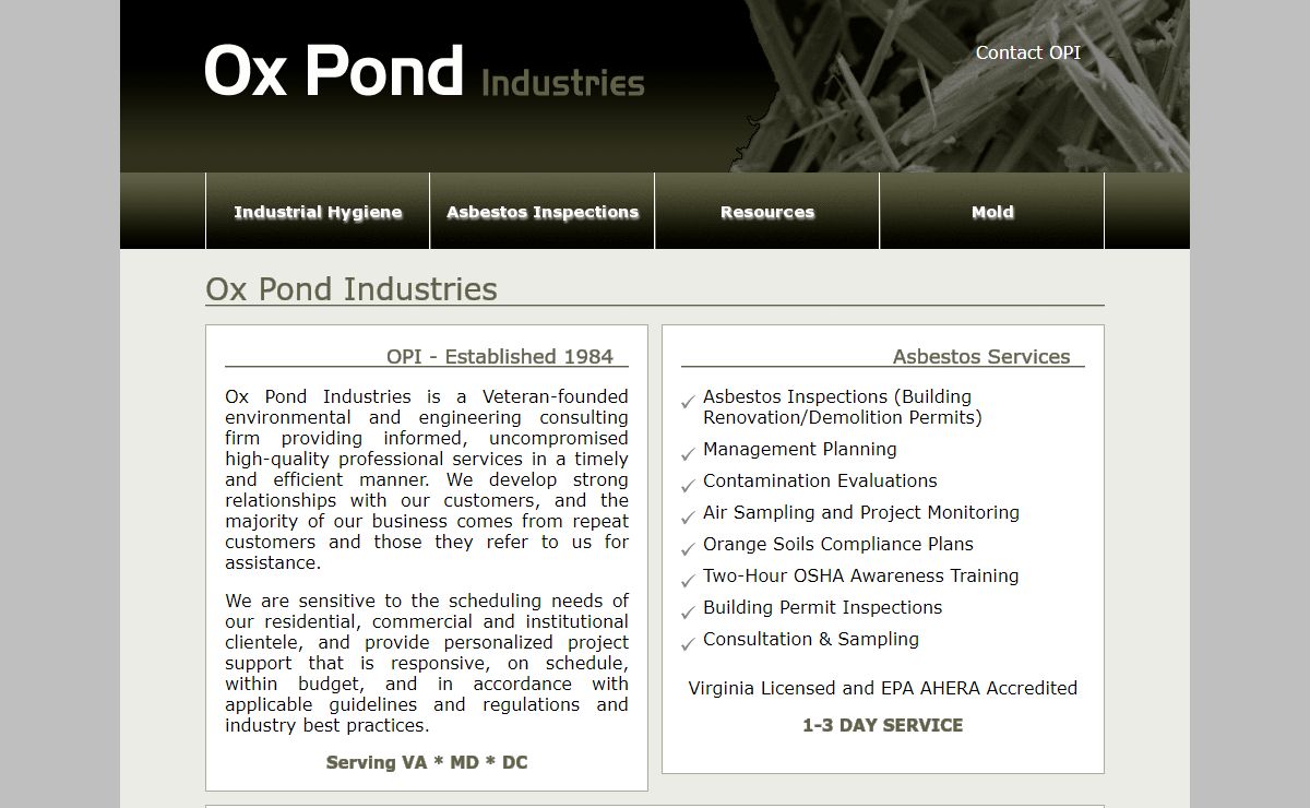 Ox Pond Industries