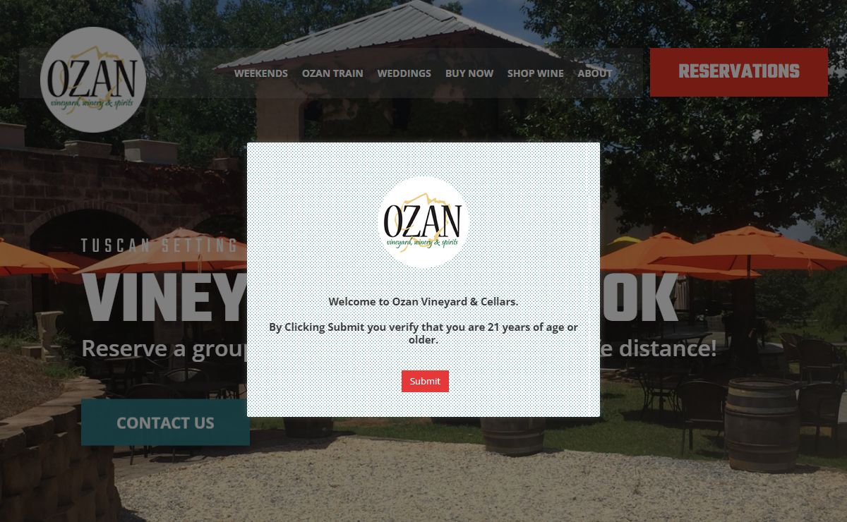 Ozan Winery & Vineyard | Wine Tasting, Tours, Events, Meetings and Weddings.