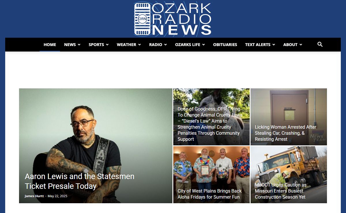 News - Ozark Radio News