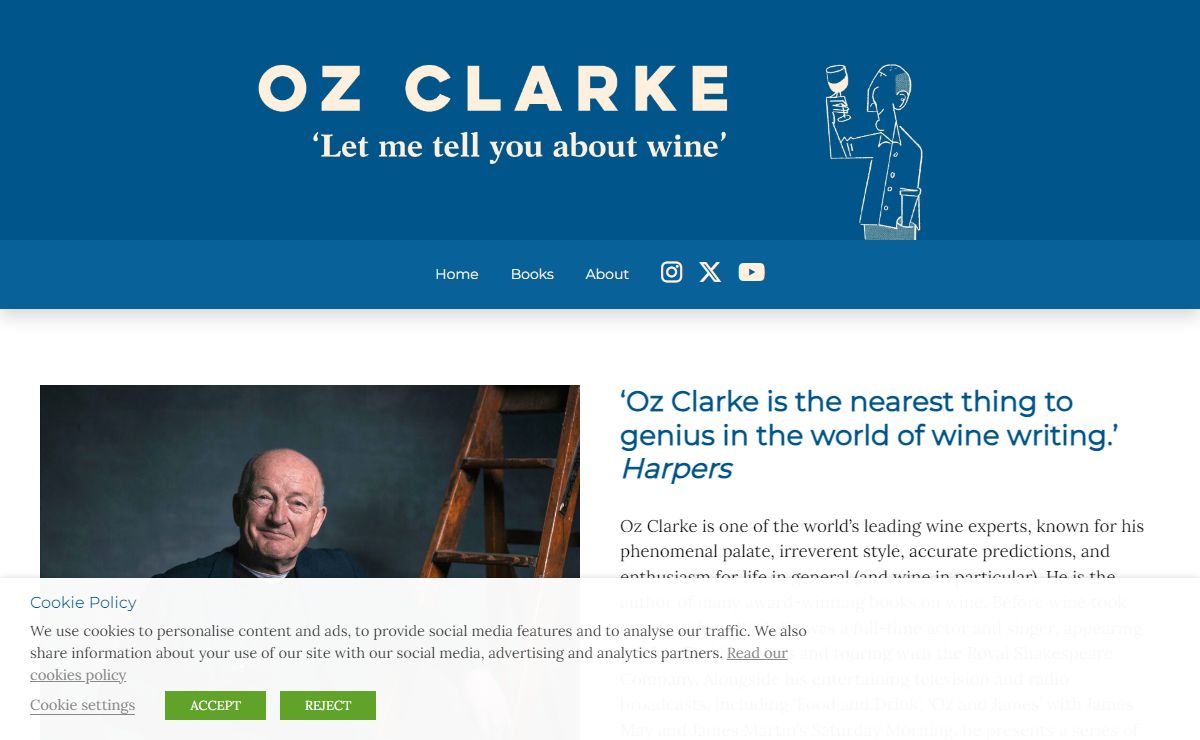 Home - Oz Clarke