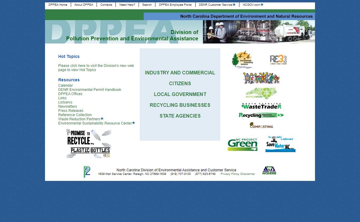 Pollution Prevention (P2) Pays - N.C. Division of Pollution Prevention and Environmental Assistance