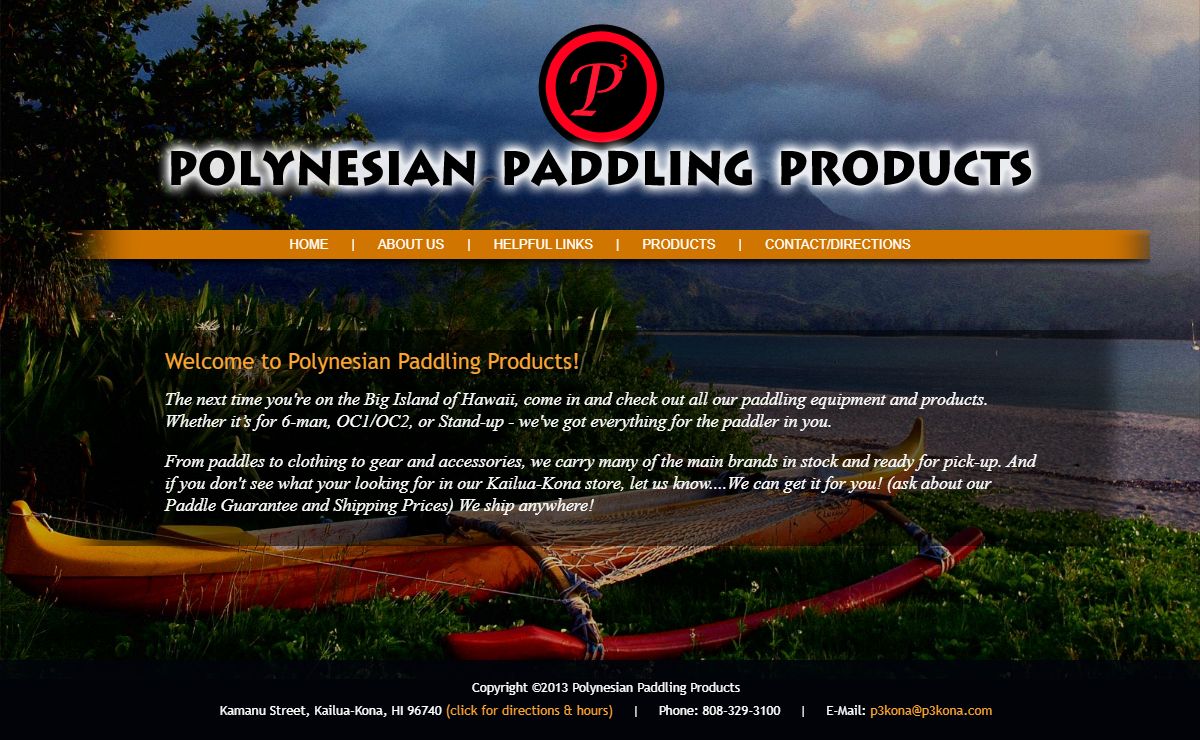 Hawaii Paddling Products - Outrigger Canoe and Stand-Up Store