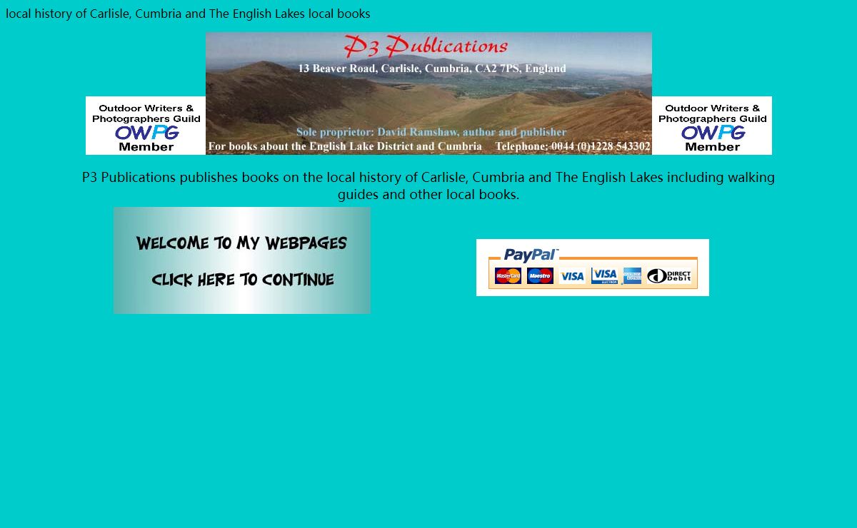 Welcome to P3 Publications