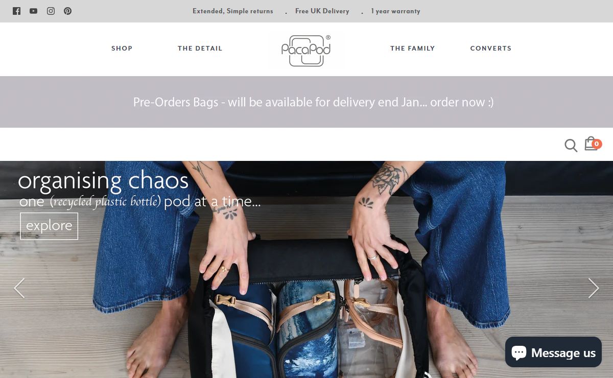 Baby Changing Bags | Best loved & Organised Changing Bag At PacaPod