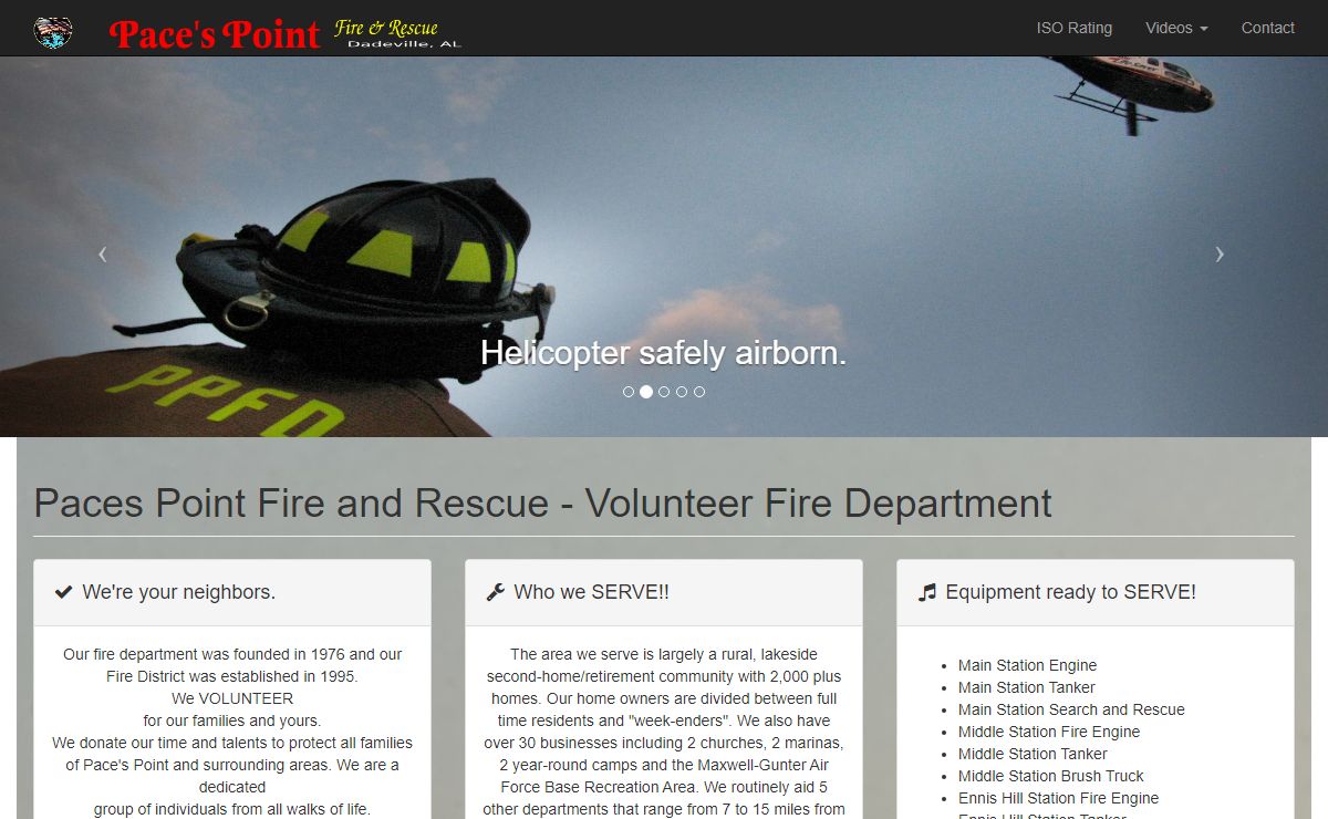 Pace's Point Volunteer Fire Department