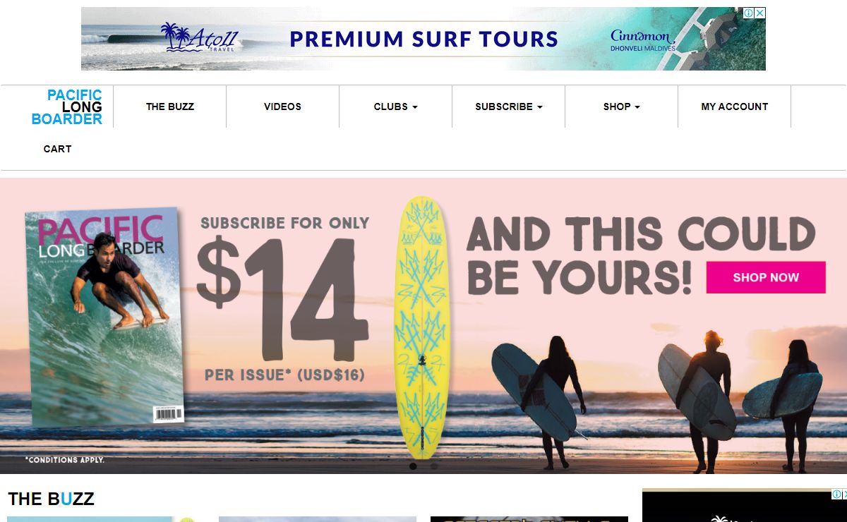 Welcome to Pacific Longboarder