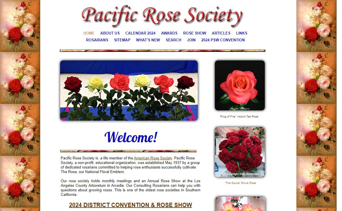 Pacific Rose Society: Growing Great Roses