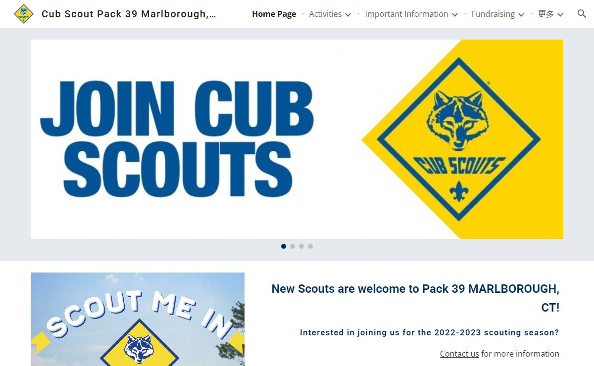 Cub Scout Pack 39 Marlborough, Connecticut