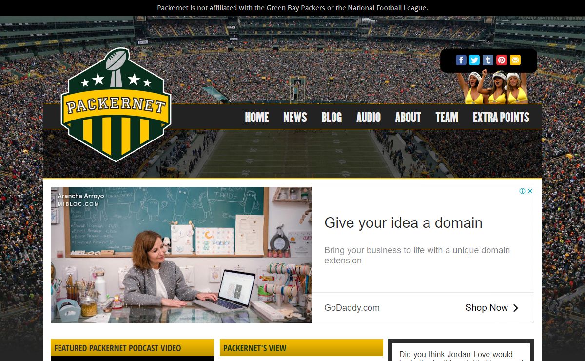 Packernet - Green Bay Packer News