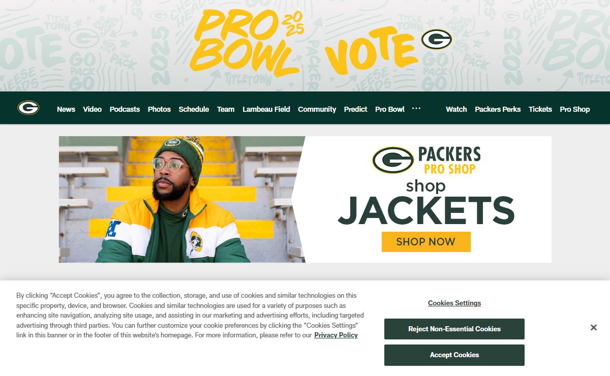 Packers Home | Green Bay Packers – packers.com