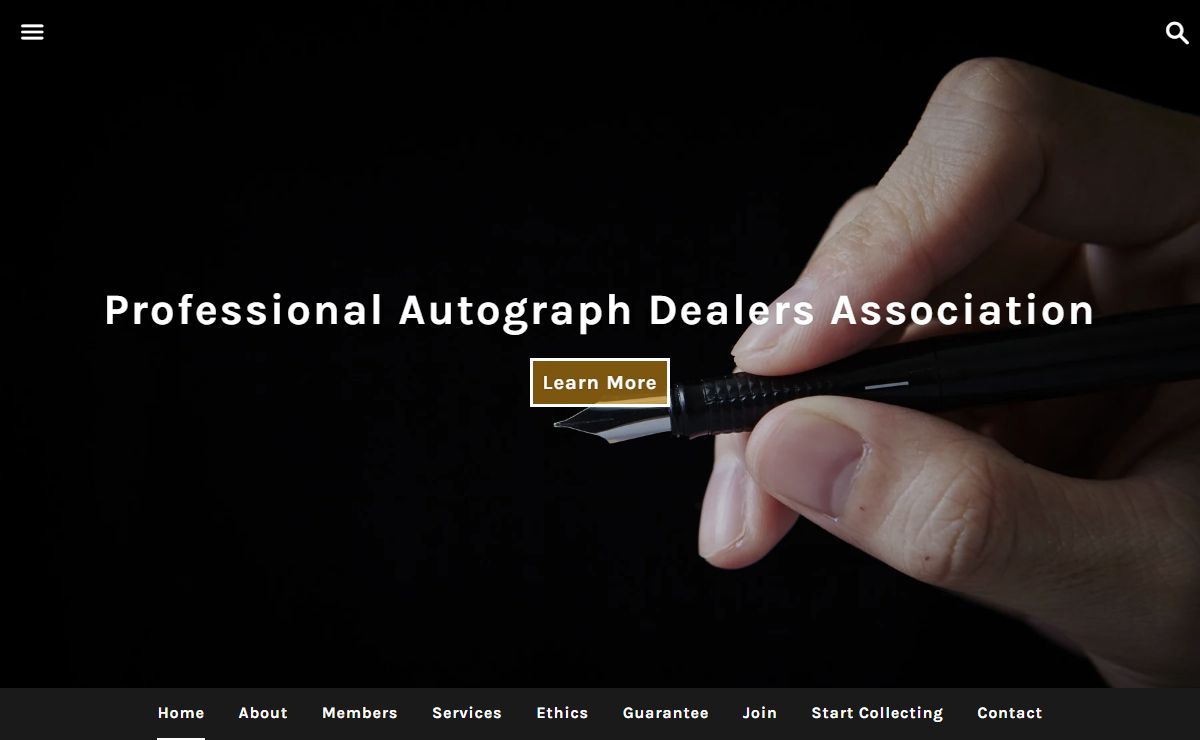 Professional Autograph Dealers Association