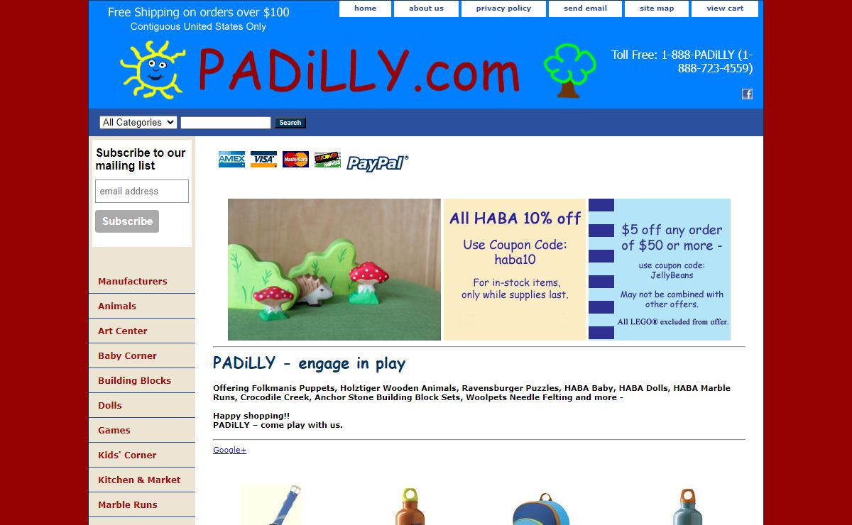 Folkmanis, Holztiger, Anchor Stone, Crocodile Creek, HABA, Ravensburger, wooden toys, games and puzzles - PADiLLY