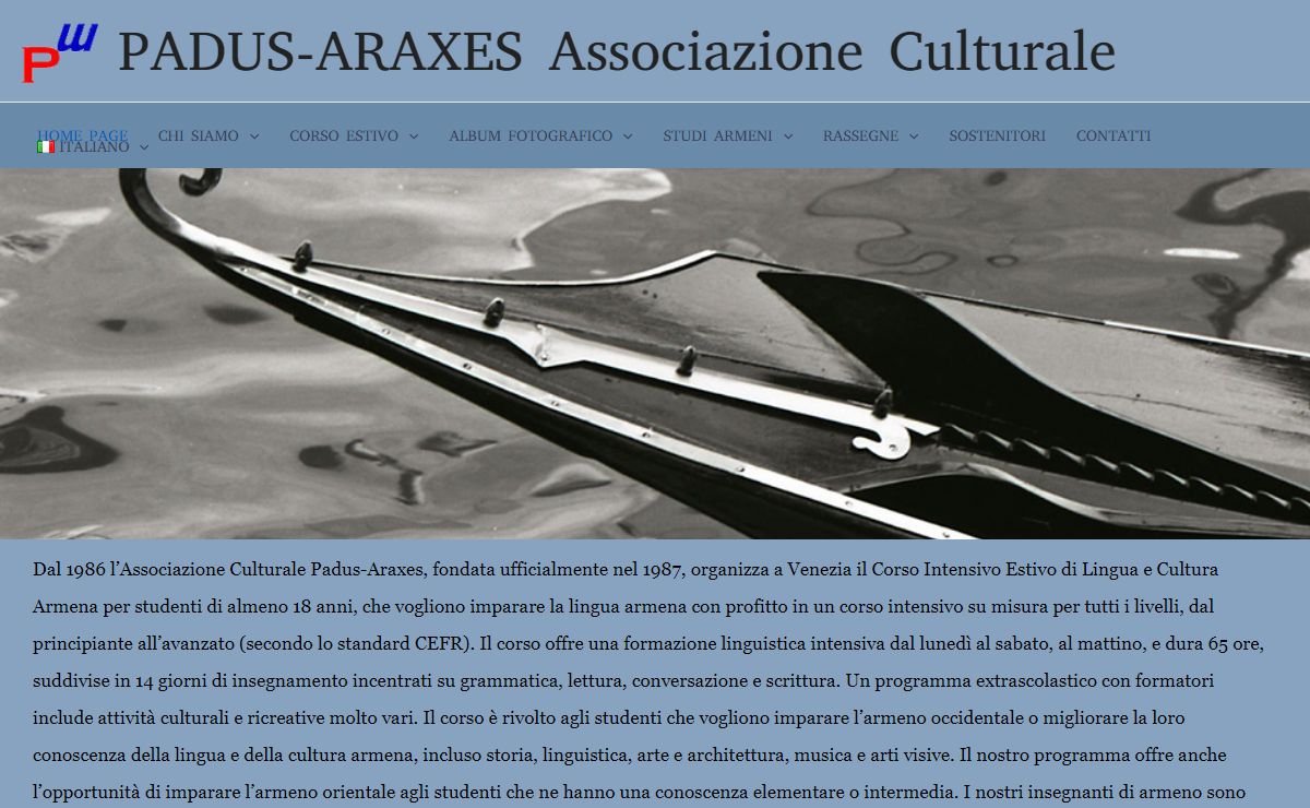 Gli Armeni a Venezia - PADUS-ARAXES Associazione Culturale