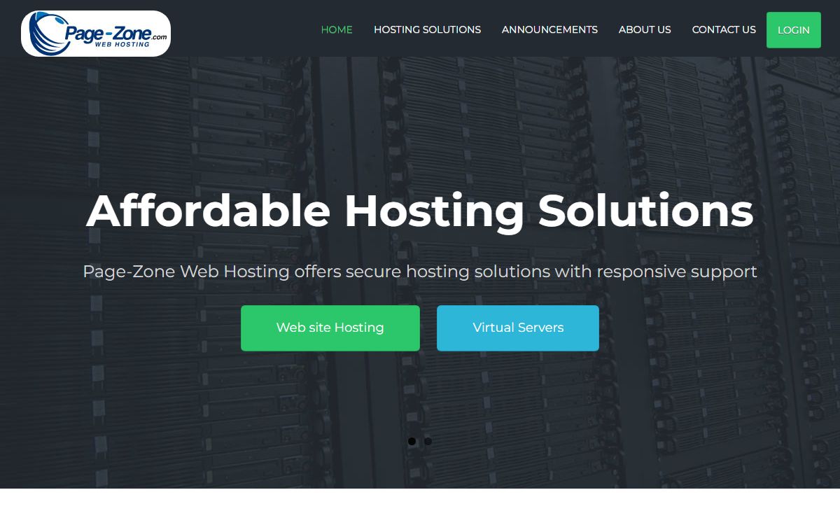 Page-Zone Web Hosting