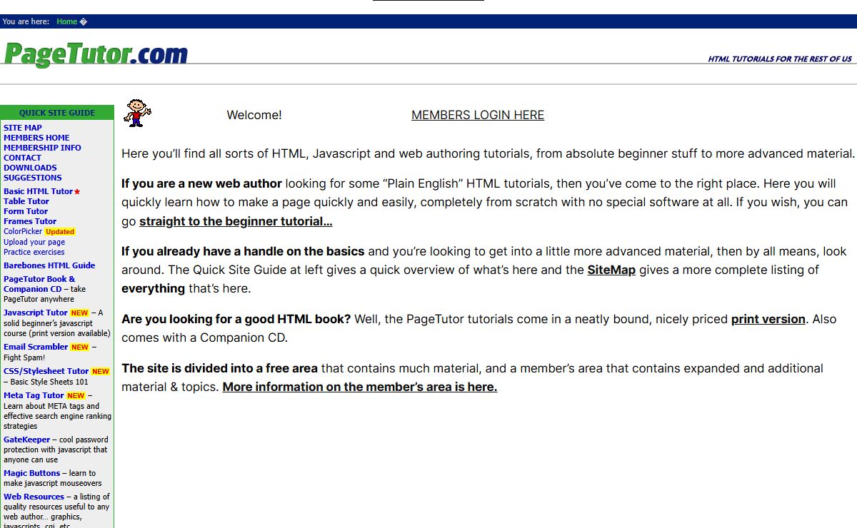 Page Tutor -