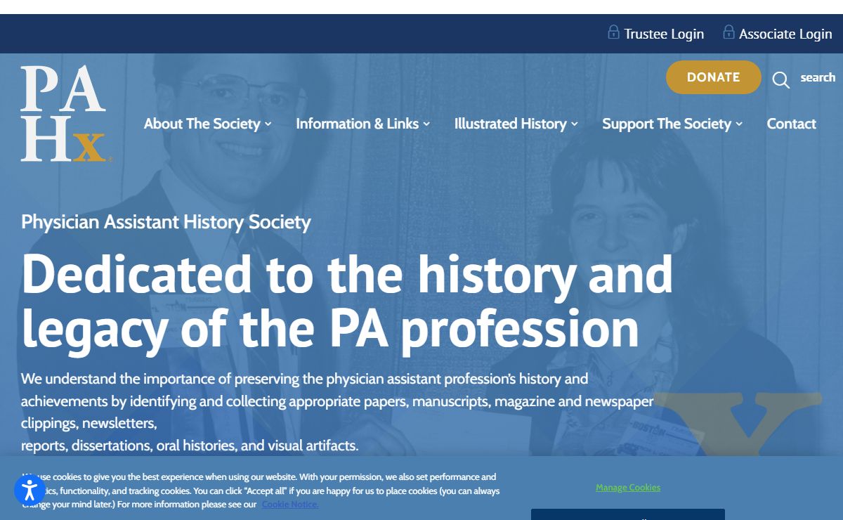 Home - Physician Assistant History Society®