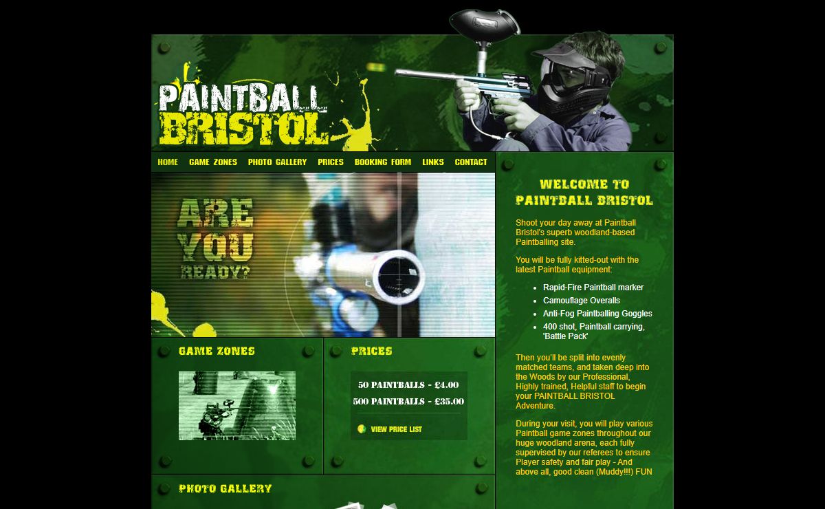 Paintball Bristol – The best paintballing site in the Bristol area!