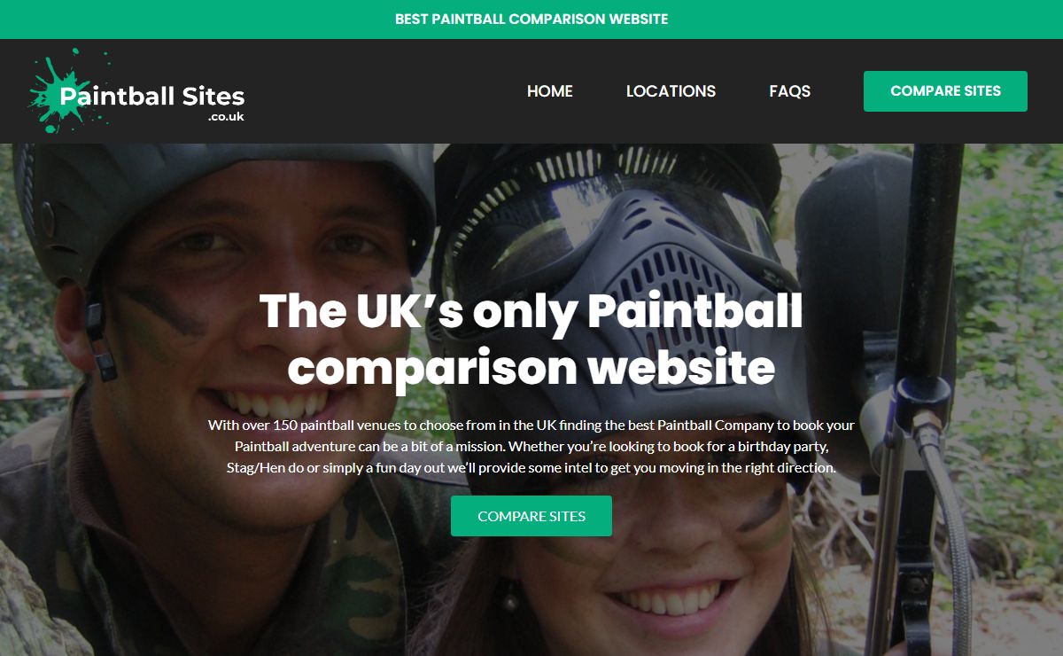 Home | PaintballSites.co.uk
