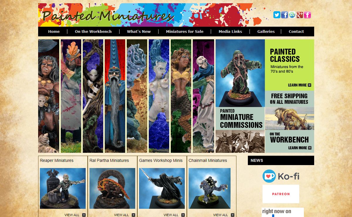 Welcome to Painted Miniatures