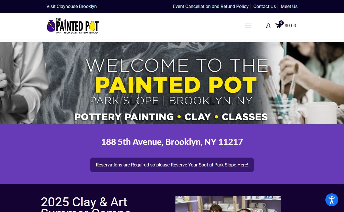 Painted Pot – Pottery Painting, Classes, Parties – Park Slope (Brooklyn)