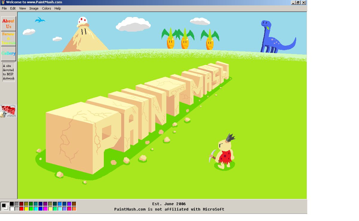 Paintmash :: The MSPaint Art Website