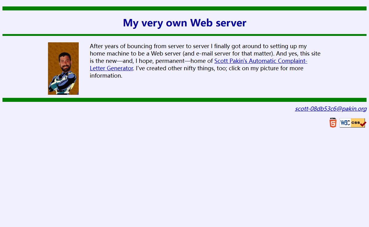 Welcome to www.pakin.org!