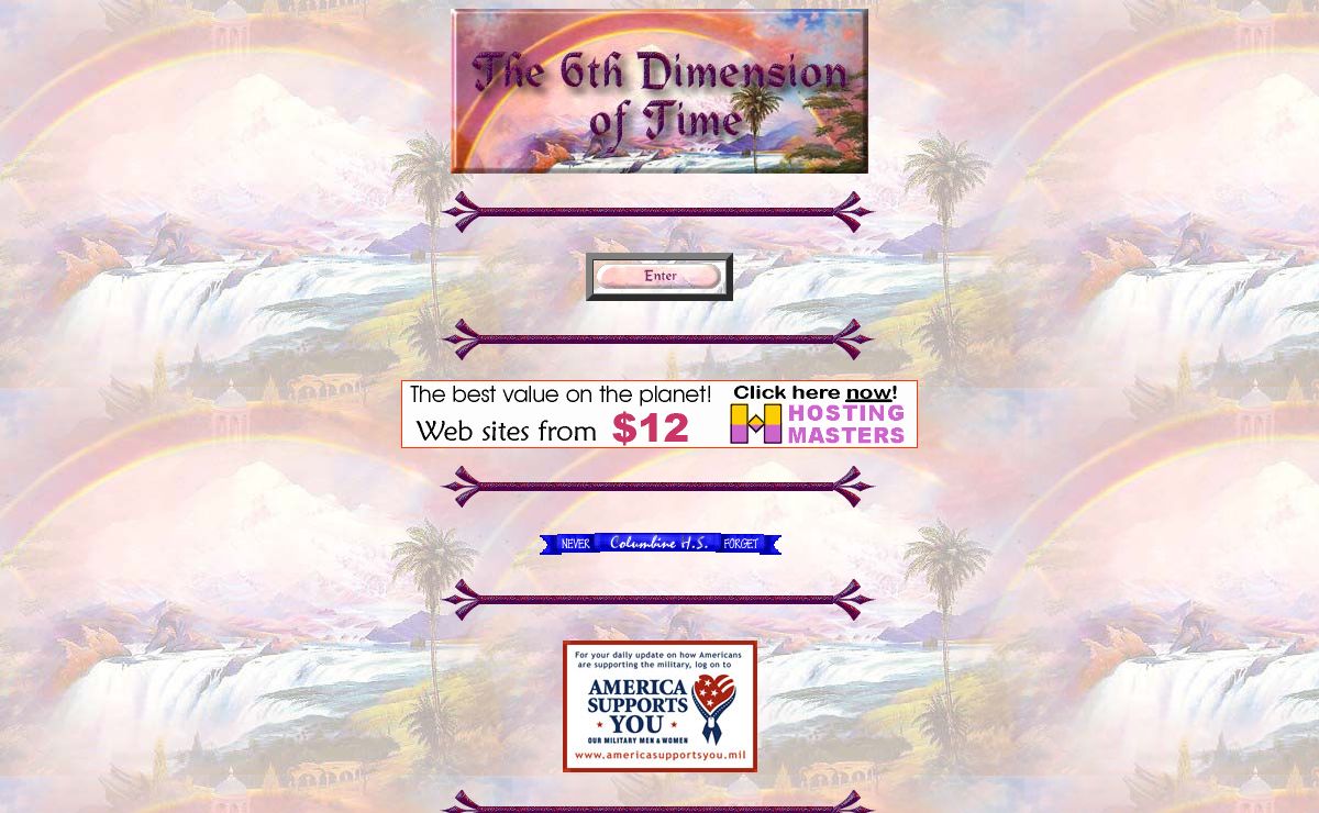 The 6th Dimension of Time!