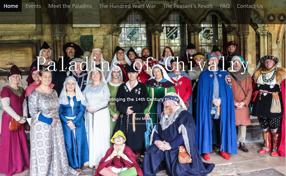 Paladins of Chivalry – Bringing the 14th Century to Life