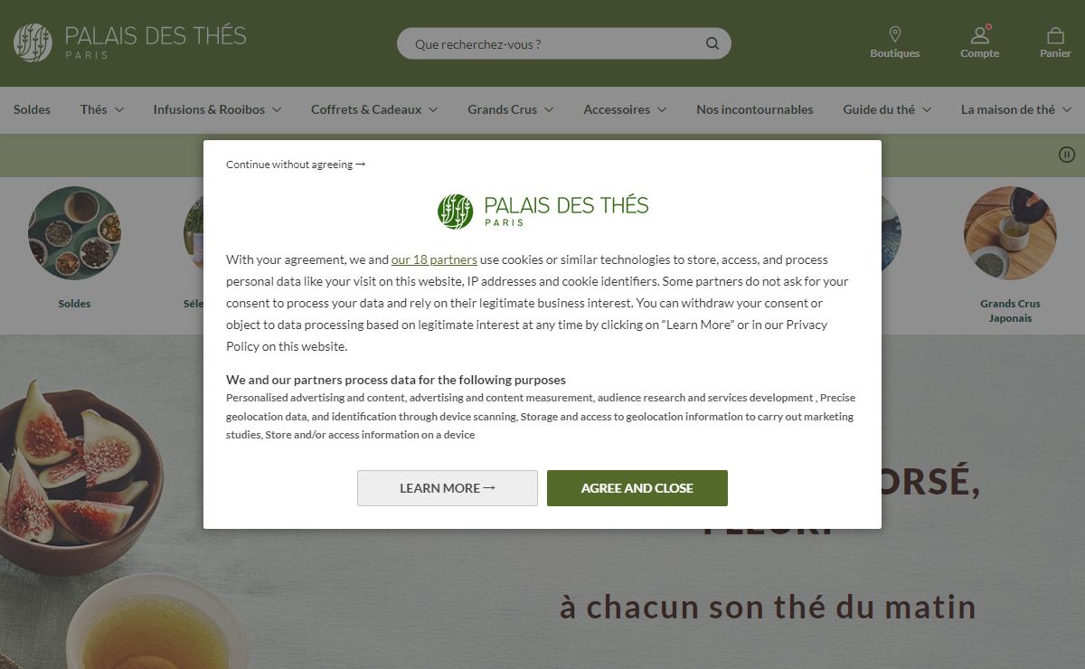 Palais des Thés - Déguster le meilleur du thé
