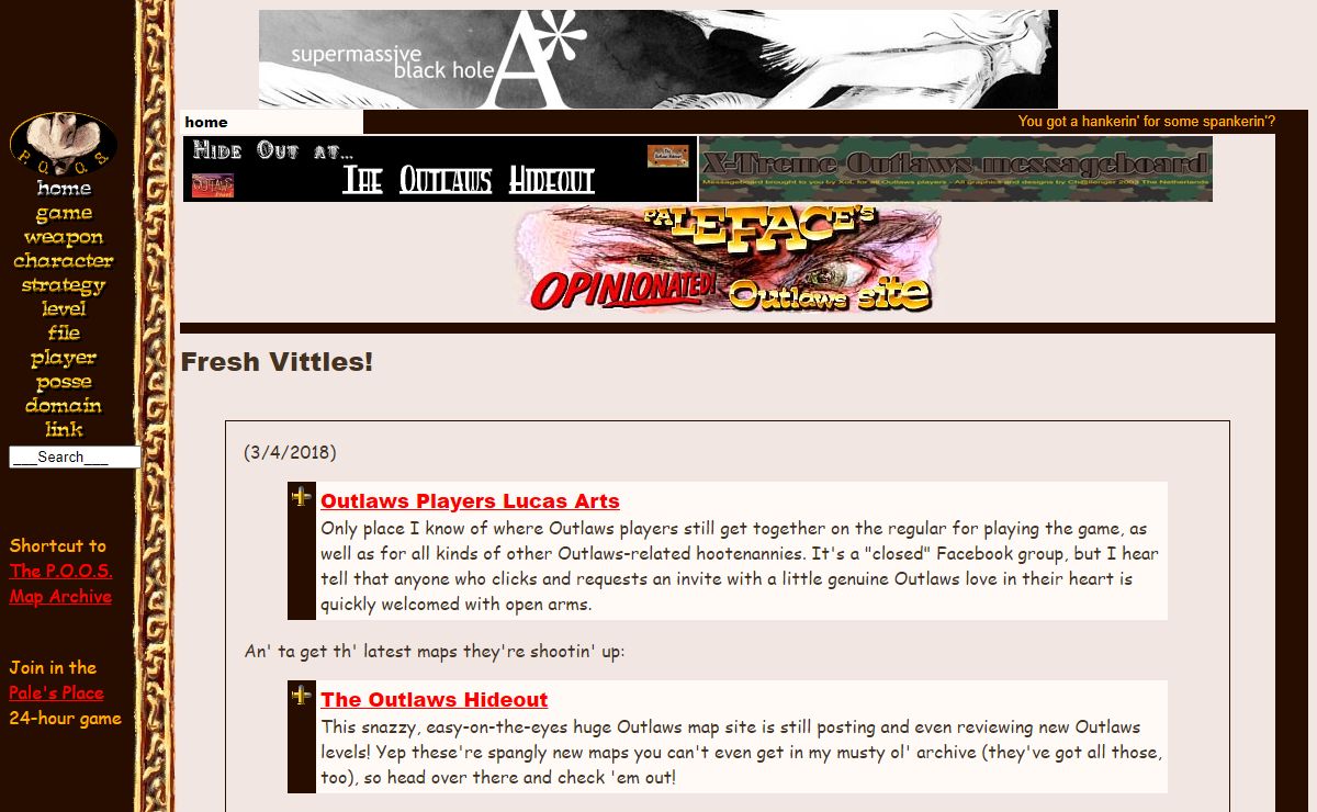 Paleface.net: Fresh Vittles
