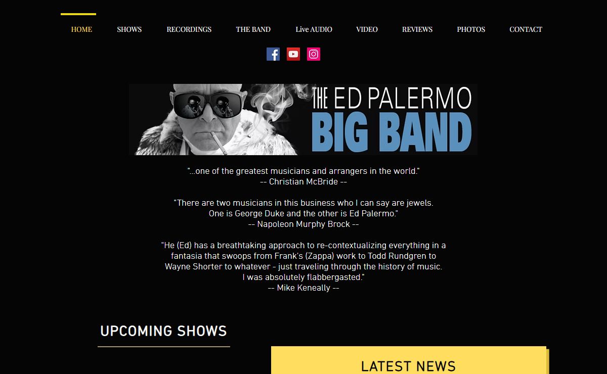 HOME | Ed Palermo Big Band