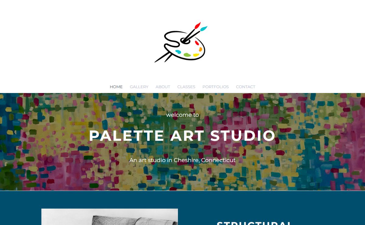 PALETTE ART STUDIO - HOME