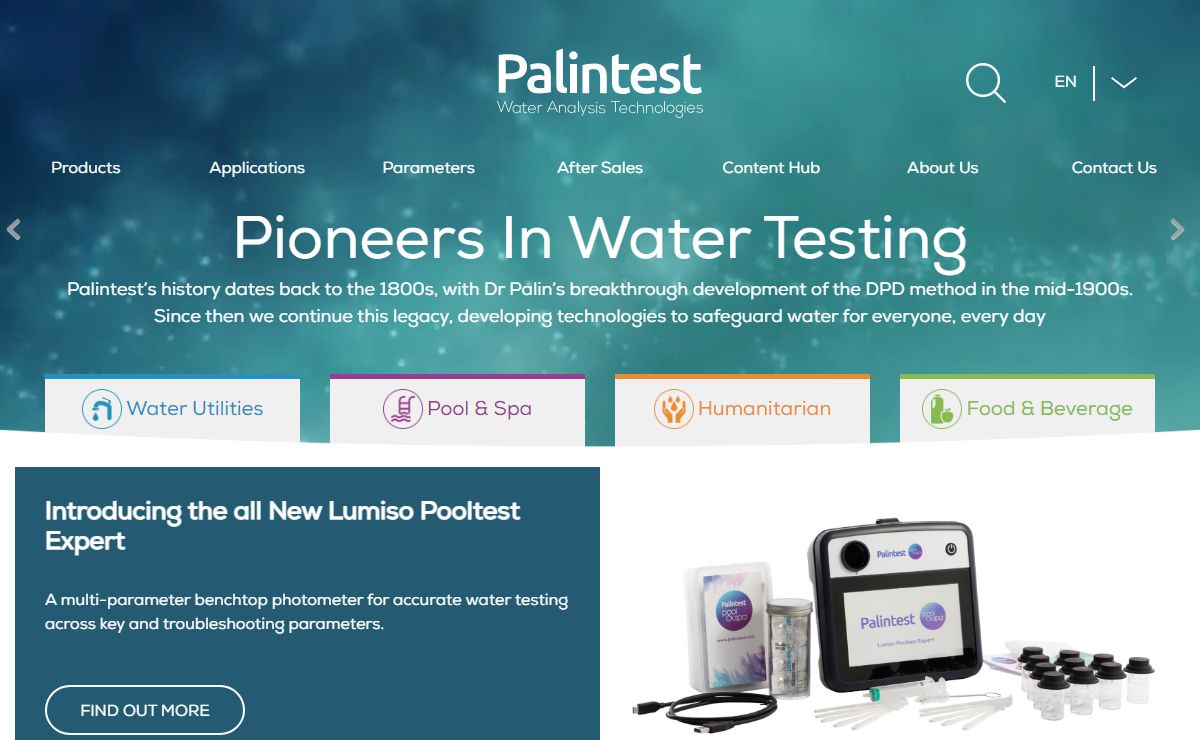Palintest – Water Analysis Technologies