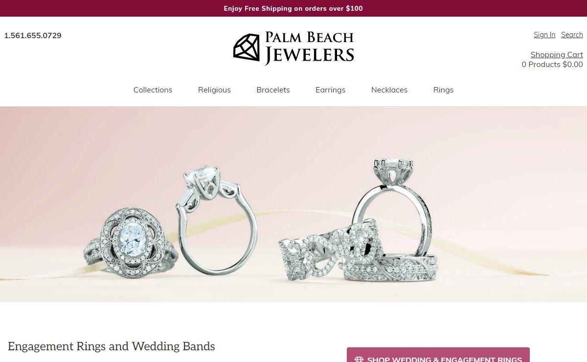 Palm Beach Jewelers | Save up to 70% on our Unique Jewelry