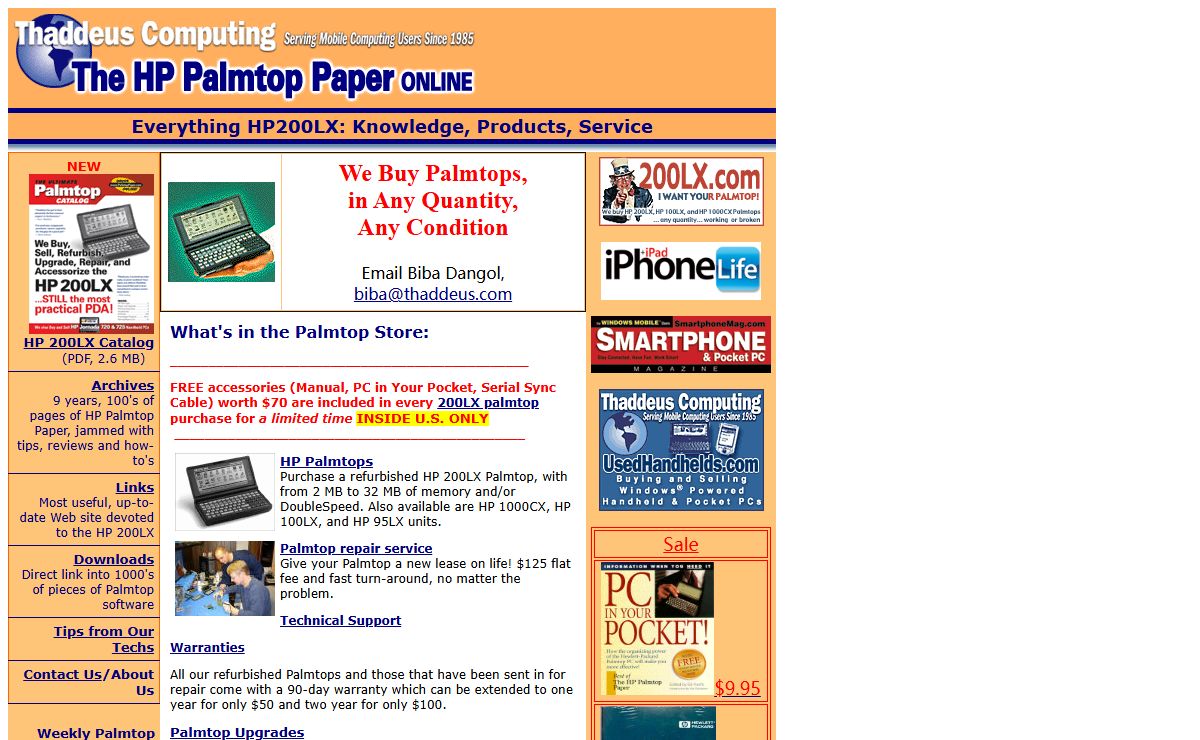 The Hp Palmtop Paper Online