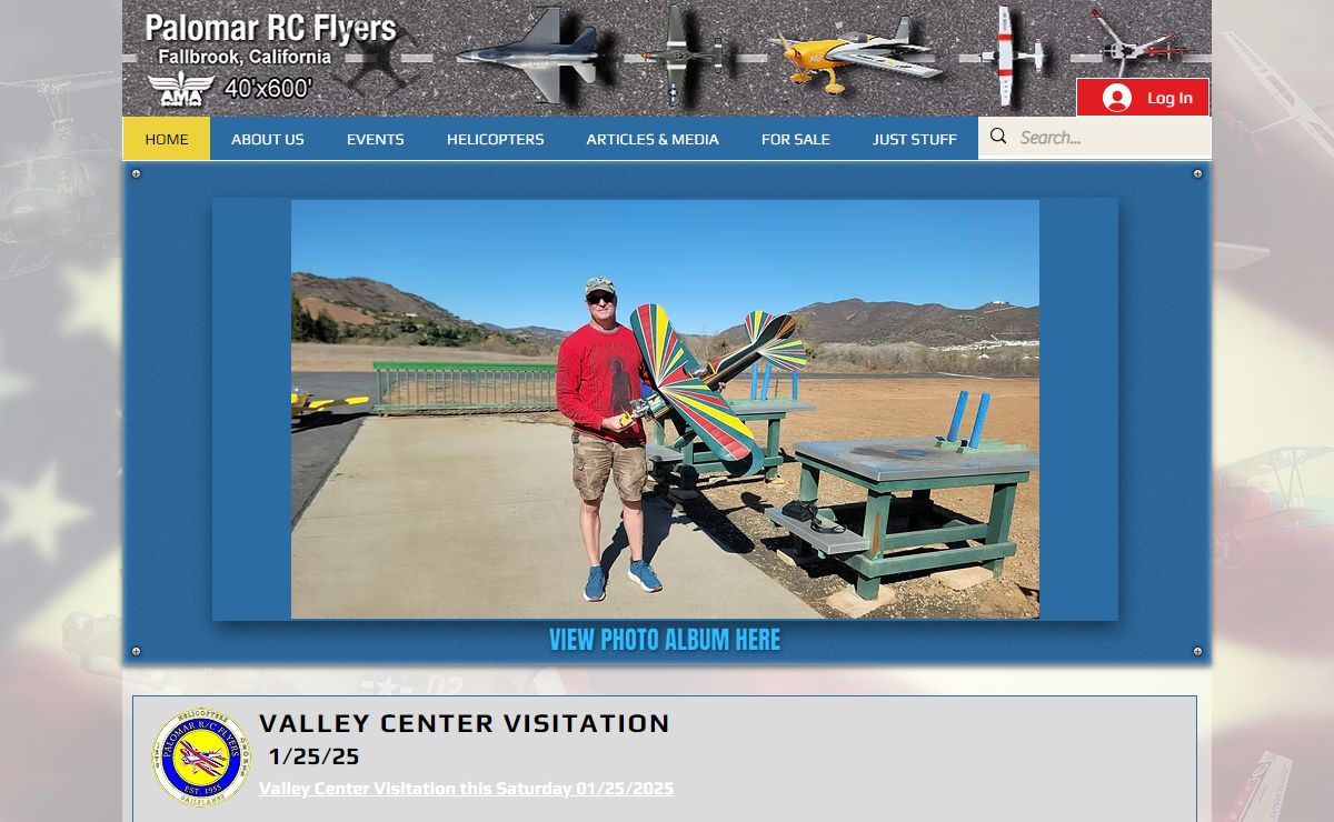 Palomar RC Flyers, Inc. | rc airplane copter drone flying field club | Pankey Road, Fallbrook, CA, USA