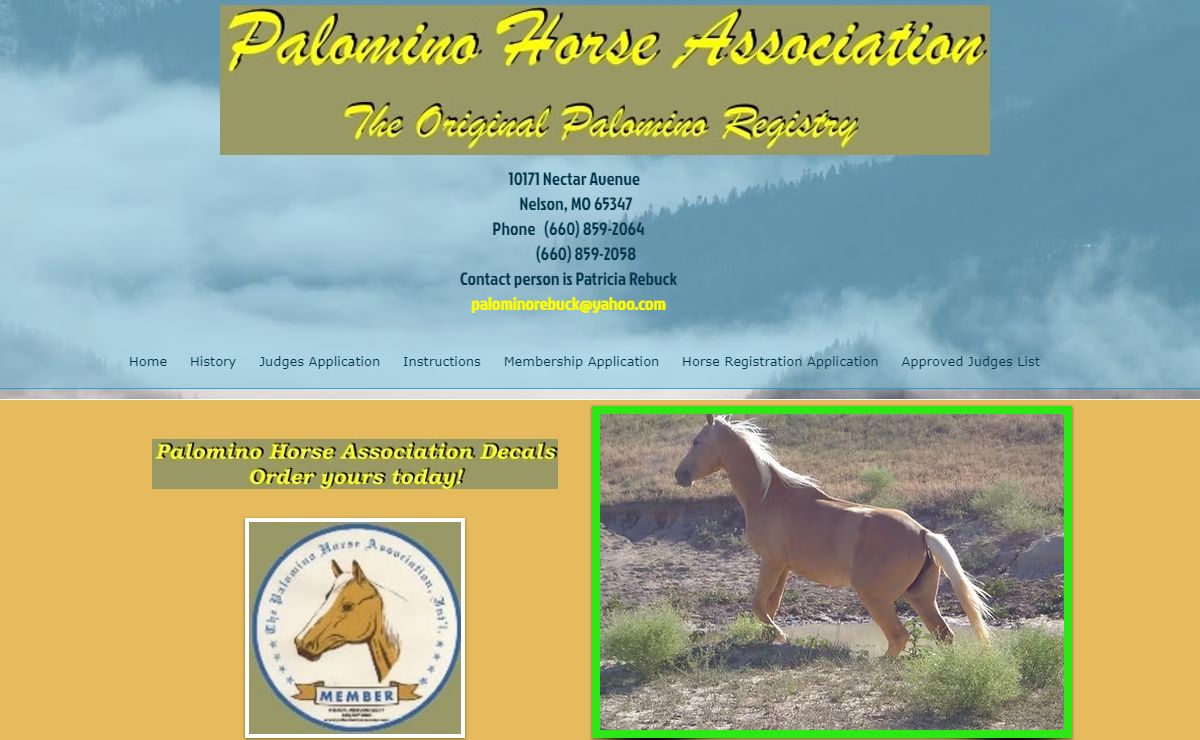 Palomino Horse Association