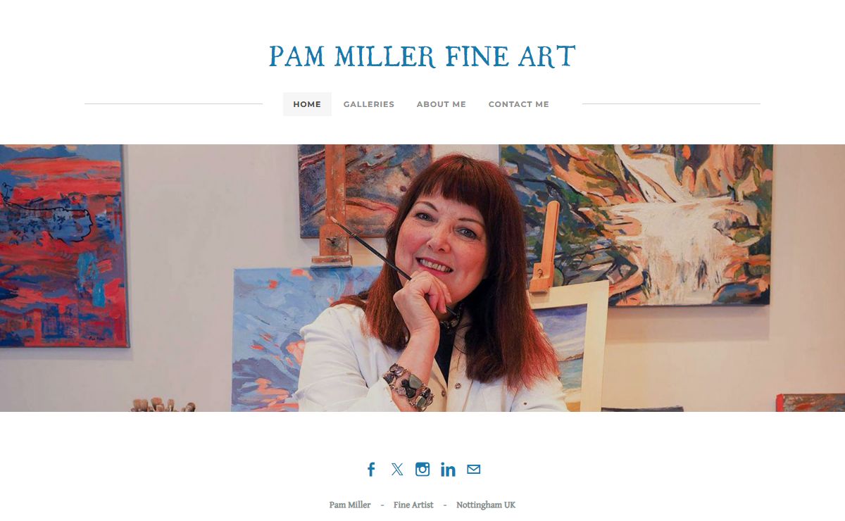 Pam Miller Fine Art - Pam Miller, Fine Artist - Nottingham UK
