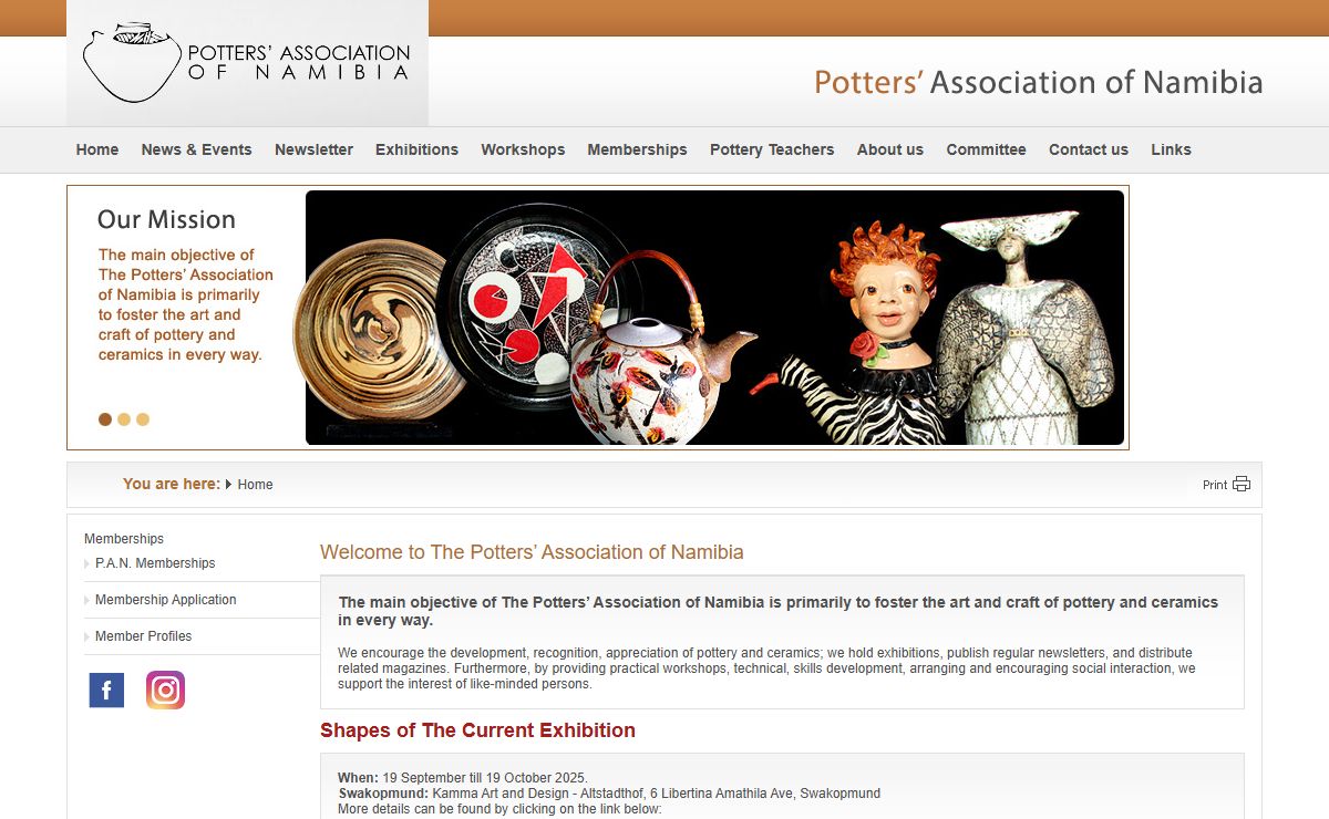 The Potters’ Association of Namibia