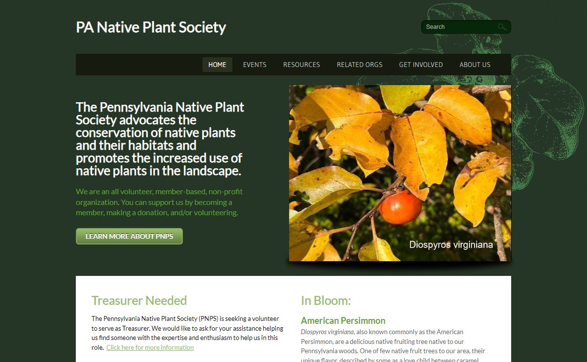 PA Native Plant Society - Home