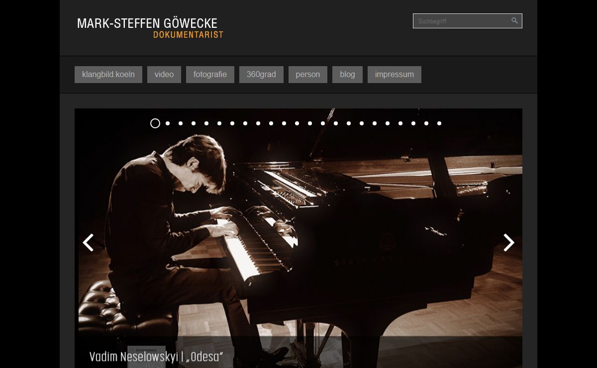 Raumzeitfilter - Fotografien, Filme und Panoramabilder von Mark-Steffen Göwecke / Köln