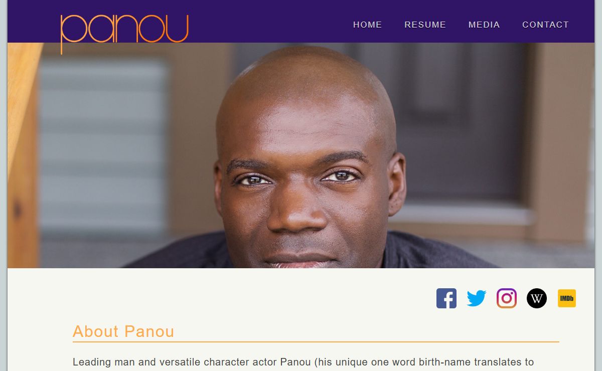 Panou :: Vancouver Based Actor // Leading Man // Voice Over Artist