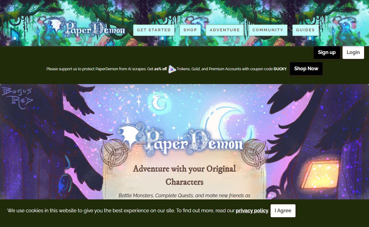 PaperDemon Art and Writing Community - PaperDemon
