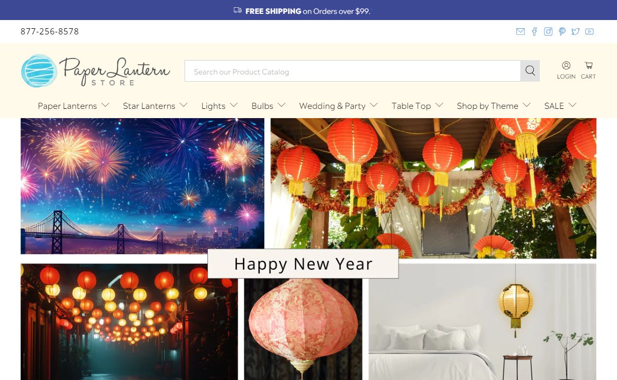 Paper Lanterns, Party Lights, Wedding & Decoration